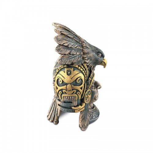 Figura para terrario - caballero águila azteca
