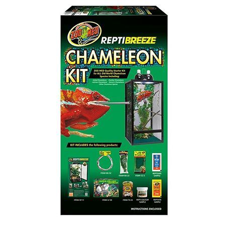 Zoomed Reptibreeze chameleon kit - Kit terrario camaleón