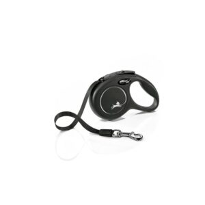FLEXI CLASSIC, XS, CINTA, 3m, HASTA 12Kg NEGRO