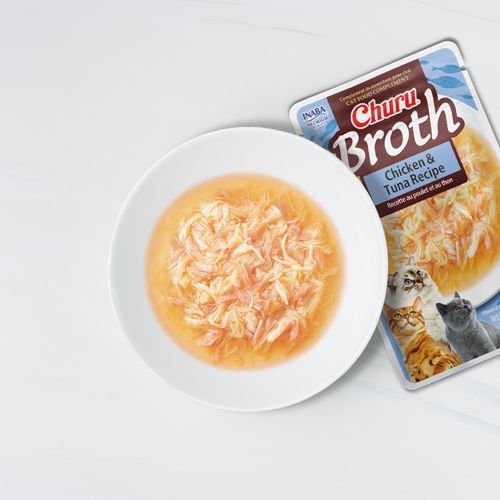 CHURU CAT CHICKEN BROTH POLLO 40gr - Imagen 2