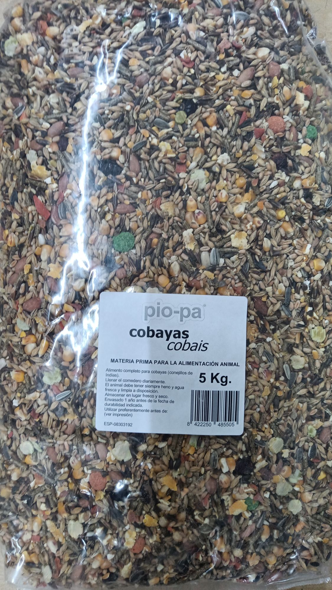 PIO PA COBAYAS 5KG