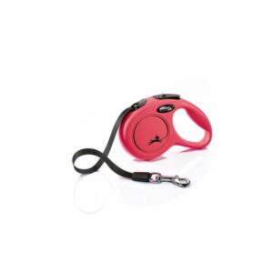 FLEXI CLASSIC, XS, CINTA, 3m, HASTA 12Kg ROJO