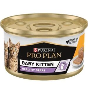 PURINA® PRO PLAN® Gato Lata Mousse Baby Kitten Rico en Pollo 85gr