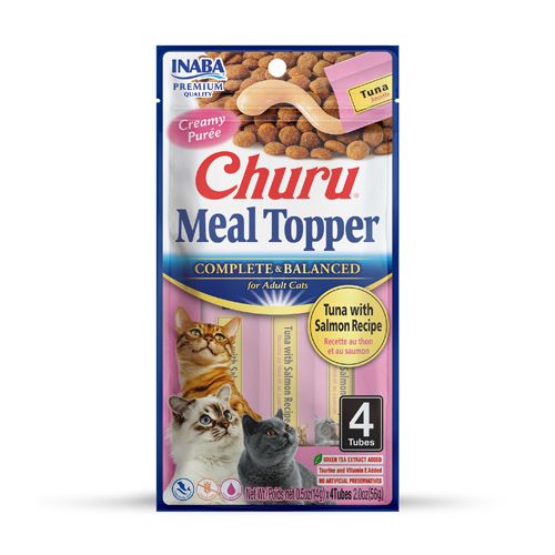 CHURU MEAL TOPPER Atún con Salmón 14gr x 4