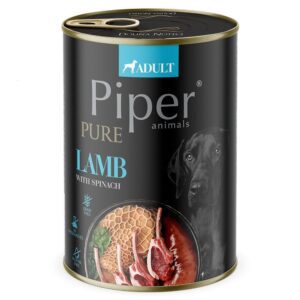 PIPER PLATINUM PURE LAMB AND SPINACH 400gr