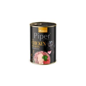 PIPER WITH CHICKEN HEARTS AND BROWN RICE 400gr