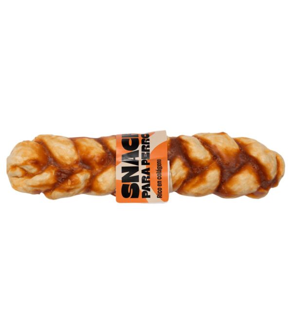 WUAPU SNACK POLLO C/COLAGENO TRENZA L 150 gr