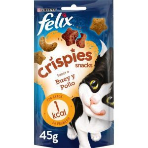 FELIX CRISPIES SNACK POLLO Y BUEY 45gr