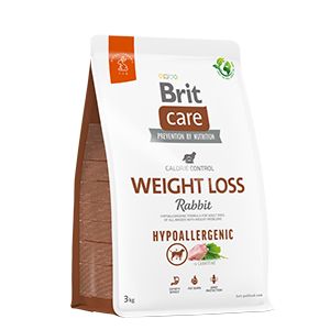BRIT CARE HYPOALLERGENIC WEIGHT LOSS PERRO ADULTO CON CONEJO 3KG
