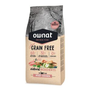 OWNAT JUST GRAIN FREE ADULT CHICKEN CAT 1kg