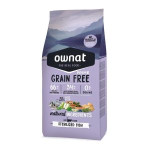 OWNAT  JUST GRAIN FREE STERILIZED FISH CAT 1kg