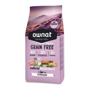 OWNAT  JUST GRAIN FREE STERILIZED CAT 1kg