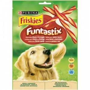 Friskies Funtastix Golosina Queso y Bacon  175g Perro