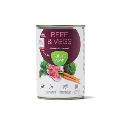 Natura Diet DOG Beef & Vegs 400gr