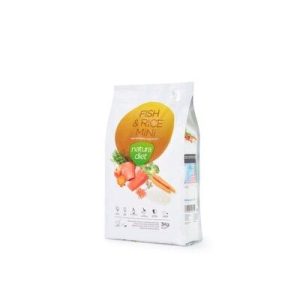 Natura Diet DOG Fish & Rice Mini 3kg
