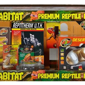 ZOOMED Kit de dragón barbudo juvenil ReptiHabitat 75lts NT-B22