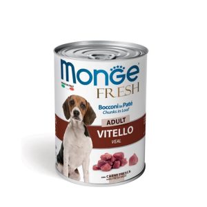 MONGE DOG Fresh Paté vitelo 400gr
