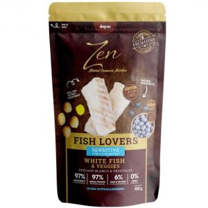 Zen pouches Fish Lovers pescado blanco 100gr