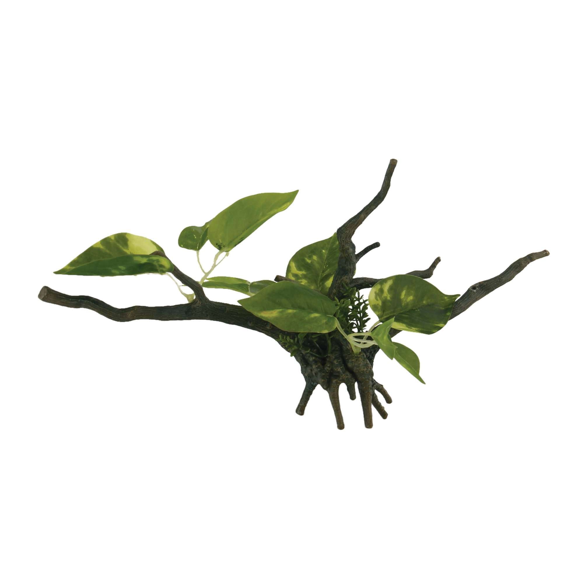 Tronco con plantas M1 34 cm