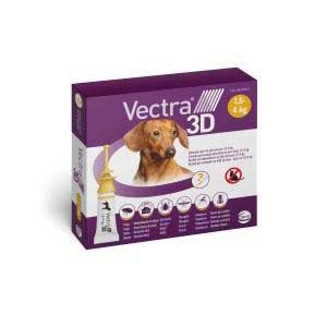 VECTRA 3D PERRO 1,5-4kg 1pip