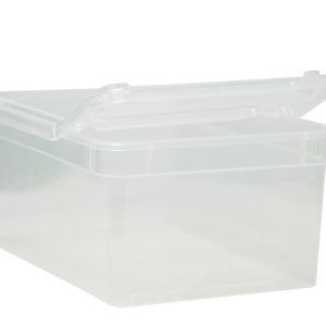 BraPlast plastic box 3L transparent 245x185x75 mm