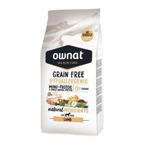 OWNAT GRAIN FREE HYPOALLERGENIC LAMB 3KG