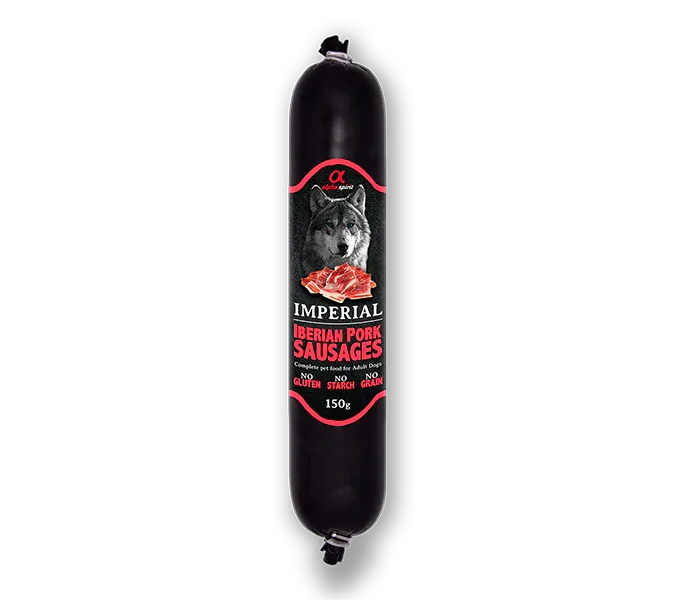 ALPHA SPIRIT Salchicha Mediterranean Diet - Iberian Pork 150gr