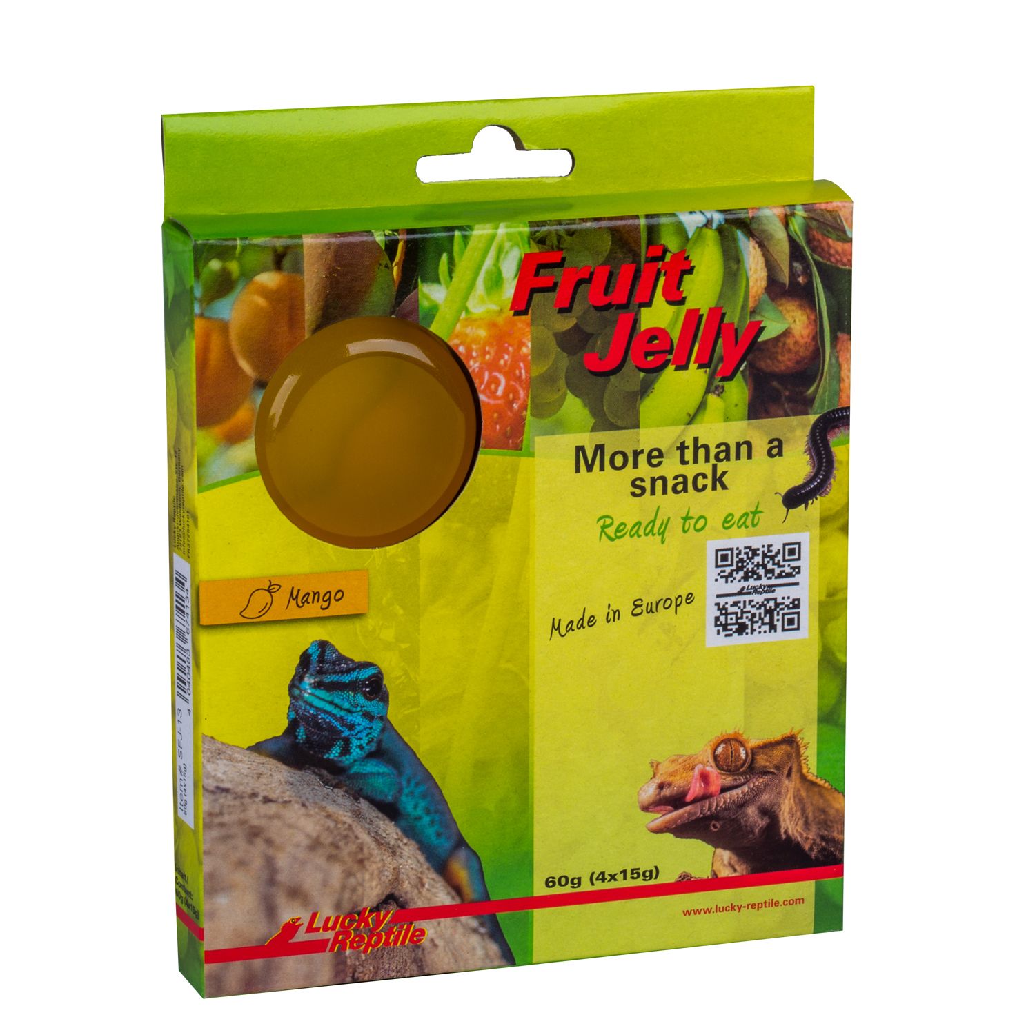 Lucky Reptile Fruit Jelly Banana 4 x 15gr - Imagen 2