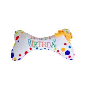 JUGUETE PERRO HUESO PARTY 20cm