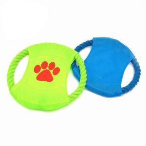 JUGUETE CUERDA FRISBEE DE ROPA 18-22cm