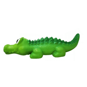 JUGUETE COCODRILO LATEX M 21cm