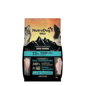 NutraDog Wild Pescado+pollo 10kg