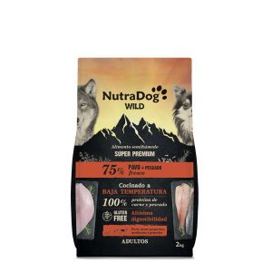 NutraDog Wild Pavo+pescado 2kg