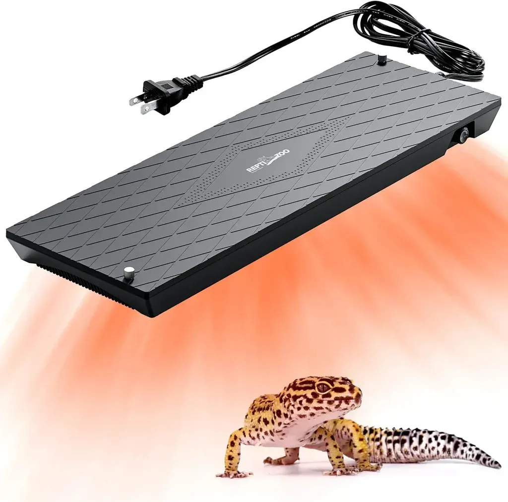 REPTIZOO Panel calefactor con ventilador 30W